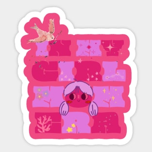 IN MY GIRL MOM ERA Sticker